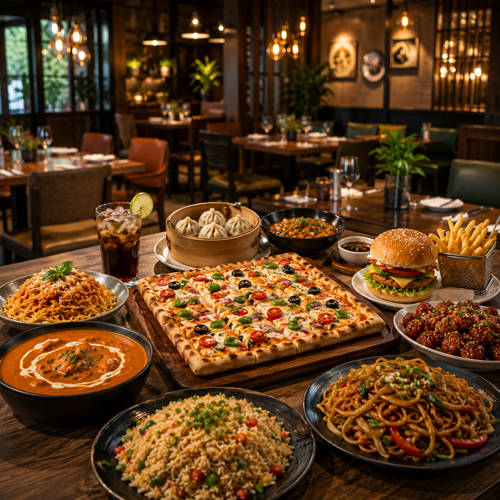 pure veg food in manali